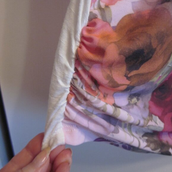 Joy Usa Paris Print Top Sz XL - Picture 4 of 6